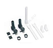 Комплект подключения к радиатору для PE-X труб аксиальный пластик Дн 16 для труб RAUTITAN flex Rehau 12658791001