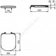 Сиденье для унитаза дюропласт микролифт TEMPO Ideal Standard T679301