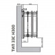Радиатор стальной панельный Compact C тип 33 300х1800 Qну=3505 Вт бок/п RAL 9016 (белый) Heaton Plus
