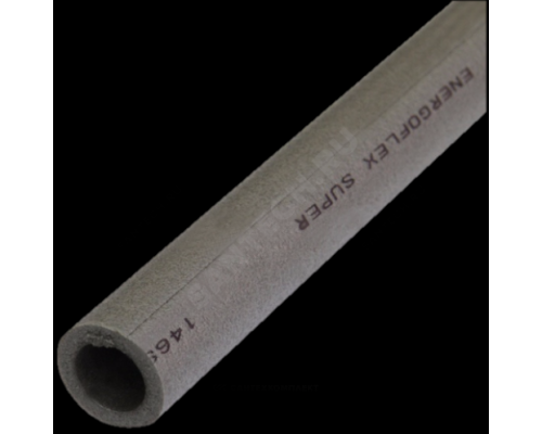 Трубка вспененный полиэтилен SUPER 15/6 L=2м Тмакс=95°C серый Energoflex EFXT015062SU