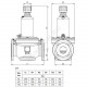 Клапан балансировочный автомат чугун APF Ду 100 Ру16 фл Kvs=76м3/ч без ниппелей Danfoss 003Z5755