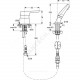 Смеситель для ванны с душем одноручный CERASPRINT 2012 Ideal Standard A5727AA