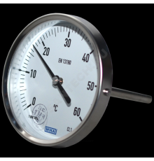 Термометр биметаллический осевой Дк100 L=45мм -20+60С А52.100 Wika 3906833