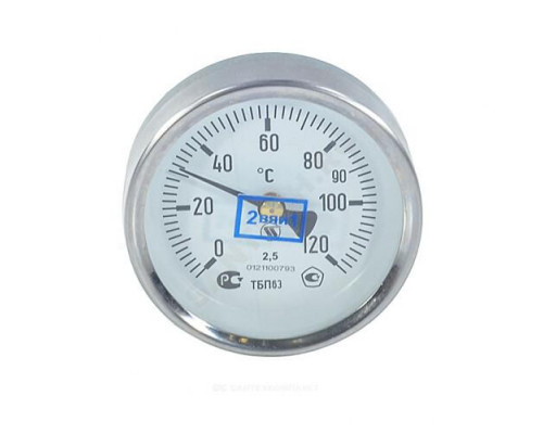 Термометр накладной Дк63 120С ТБП63/ТР38 НПО ЮМАС