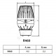 Элемент термостатический R460 жид/нап клипс clip-clap 8-32oC Giacomini R460X001