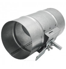 Дроссель-клапан круглый D150 0,45мм сталь оц Эра 150TTV