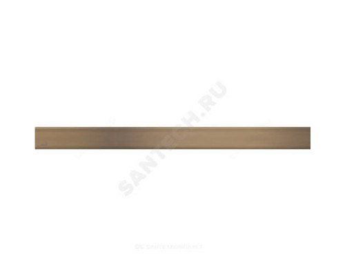 Решетка для душевого лотка латунь, бронза-антик L=850мм Alca Plast DESIGN-850ANTIC