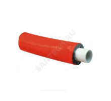Труба PEX-AL-PEX Дн 16х2,0 Ру10 бухта 50м в изоляции 6 мм красный R999I Giacomini R999IY220