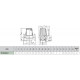 Насос циркуляционный с мокрым ротором BPH 180/340.65T PN10 3х230-400В/50Гц DAB 505949622