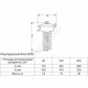 Элемент регулирующий AFPA Ру25 Рп0.15-1.2 перепуска для клапанов Ду15-250 Danfoss 003G1021