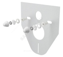 Комплект звукоизоляционный для инсталляции с принадлежностями и колпачками (белыми) Alca Plast M910