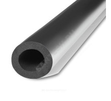 Трубка вспененный каучук ST 114/25 L=1м Тмакс=110°C черный с покрытием AL CLAD K-flex 25114214303CL