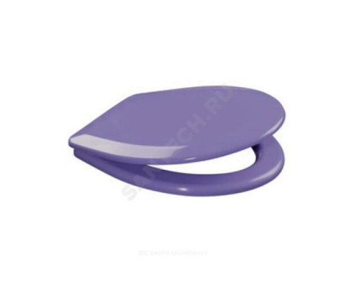 Сиденье для унитаза полипропилен универсальное фиолетовое Серия К Орио К-08-2