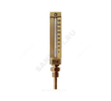Термометр жидкостной виброустойчивый прямой L=110мм G1/2