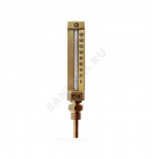 Термометр жидкостной виброустойчивый прямой L=110мм G1/2