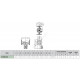 Насос циркуляционный с мокрым ротором B 110/250.40 M PN10 1х230В/50 Гц DAB 505818001