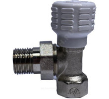 Клапан ручной регулировки для радиатора Ду 15 Ру16 ВР угловой Пензапромарматура 01111013