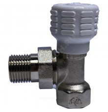 Клапан ручной регулировки для радиатора Ду 20 Ру16 ВР угловой Пензапромарматура 01121013