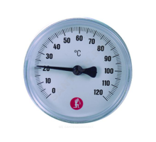 Термометр биметаллический осевой Дк63 G1/2