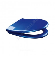 Сиденье для унитаза полипропилен универсальное темно-синее Серия КВ Орио КВ1-5