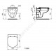 Унитаз подвесной горизонт/выпуск без сиденья TEMPO Ideal Standard T328801
