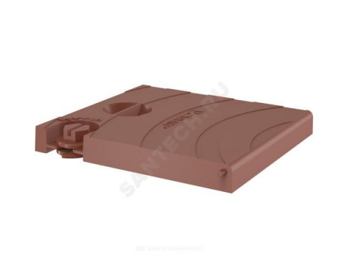 Крышка пластиковая для дождеприемника красный Alca Plast AGV920R