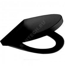 Сиденье для унитаза черная крышка/черное кольцо Victoria Nord Roca ZRU9000102