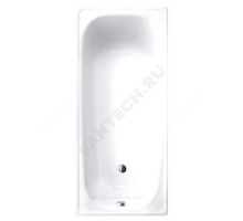 Ванна стальная Classic 170х75см в/к ножки White Wave (Караганда) .