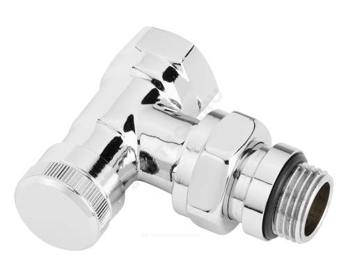 Клапан запорный для радиатора RLV-CX Ду 15 Ру10 ВР угловой Danfoss 003L0273