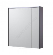 Зеркало-шкаф Ronda 70 бел глян/антрац,нарушение товарного вида - царапины Roca ZRU9302969