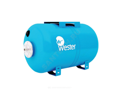 Гидроаккумулятор WAO 100 л 10 бар горизонтальный Wester 0-14-0995
