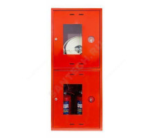 Шкаф пожарный ШПК 320 НОК универсальный красный ФАЭКС
