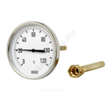 Термометр биметаллический осевой Дк80 L=100мм G1/2