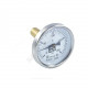 Термометр биметаллический осевой Дк63 L=50мм G1/2