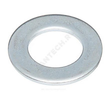 Шайба плоская стальная оц М10 вес DIN 125 (ГОСТ 11371-78)