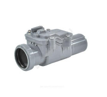 Клапан PP-H обратный канализационный серый Дн 110 б/нап в/к RTP (РосТурПласт) 11339
