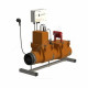 Клапан PP-H обратный канализационный коричневый Дн 110 б/нап с электроприводом Татполимер ТП-85.100-КЗЭ