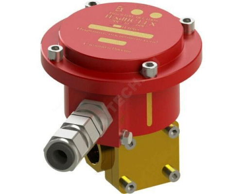 Клапан электромагнитный Ду 12 с соленоидом с маркировкой взрывозащиты 1ExdIIСТ4 Х с кабельным вводом (пусковое напряжение соленоида электропривода 220В) Спецавтоматика 00000012268