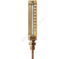 Термометр жидкостной виброустойчивый прямой L=150мм G1/2