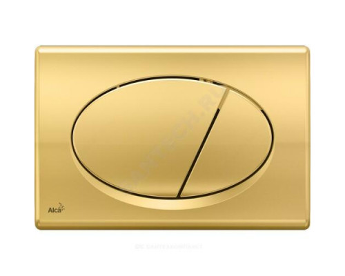 Кнопка для инсталляции золото Alca Plast M75