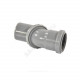 Отвод поворотный PP-H серый Дн 110 б/нап в/к VALFEX 23100110