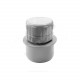 Клапан PP-H вакуумный серый Дн 110 б/нап VALFEX 26000110