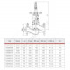 Клапан балансировочный ручной чугун R206BY Ду 150 Ру16 фл Kvs=372м3/ч с измерительными ниппелями Giacomini R206BY215