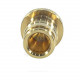 Заглушка для PE-X труб радиальная латунь Дн 25 GX165 Giacomini GX165Y005