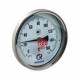 Термометр биметаллический осевой Дк80 L=64мм G1/2