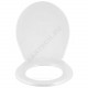 Сиденье для унитаза полипропилен универсальное белый перламутр Серия К Орио К-06