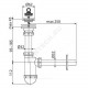 Сифон для умывальника бутылочный 1 1/4