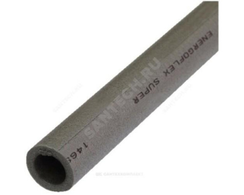 Трубка вспененный полиэтилен SUPER 60/40 L=2м Тмакс=95°C серый Energoflex EFXT060402SU