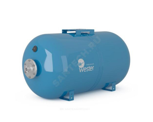 Гидроаккумулятор WAO Premium 150 л 10 бар горизонтальный Wester 1-14-0254
