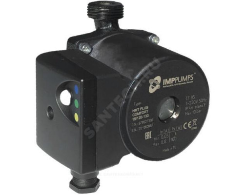 Насос циркуляционный с мокрым ротором NMT PLUS COMFORT 15/90-130 PN10 IMP PUMPS 979528299